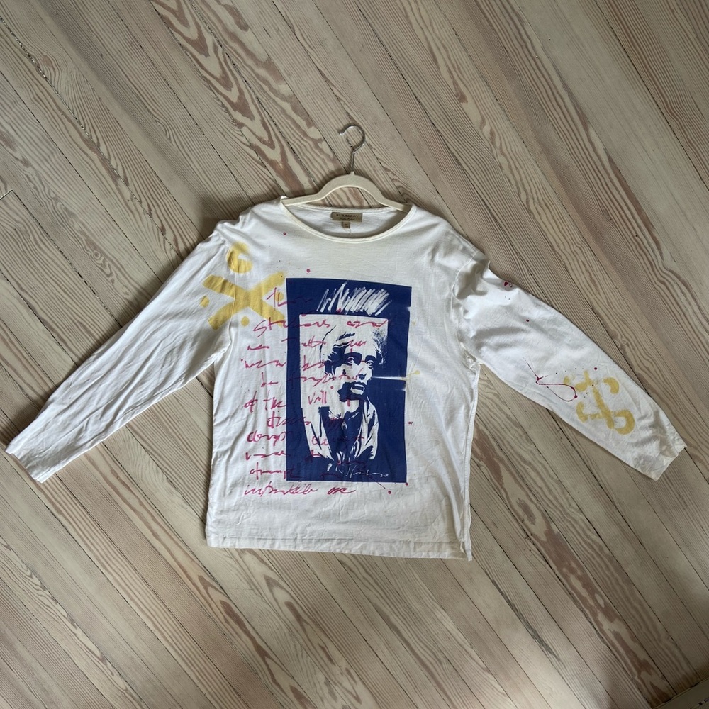 White Burberry Long Sleeve